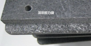 可加工性的合成石，可以用CNC洗出想要的形狀與機構(gòu)，可以媲美鋁合金