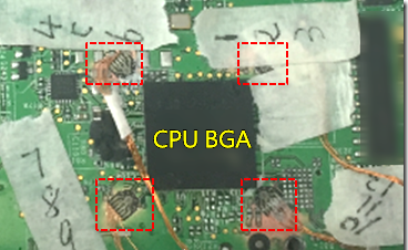 BGA錫裂，使用應變片(Strain Gauge)量測電路板到底哪個環(huán)節(jié)產(chǎn)生較大變形量