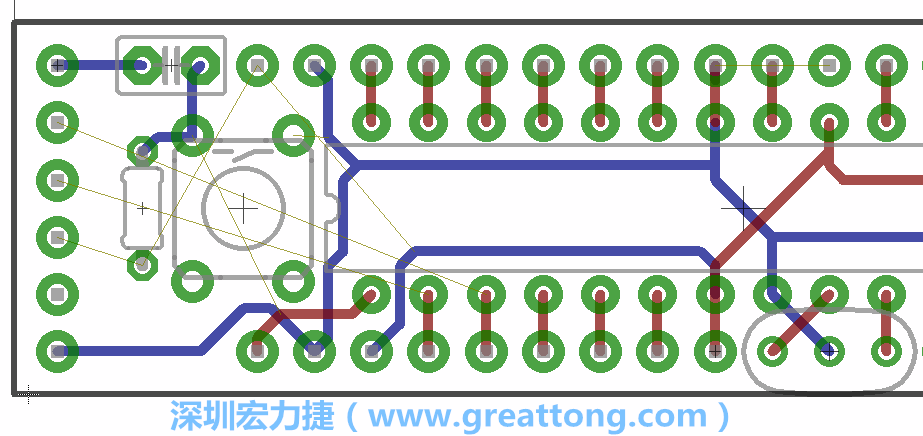4.1. 把剩下的元件移動(dòng)到電路板工作區(qū)上。