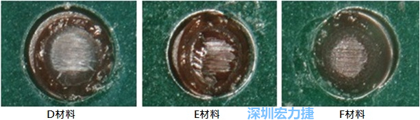 圖14- 冷球拉力試驗(yàn)后，光學(xué)顯微鏡下的失效模式