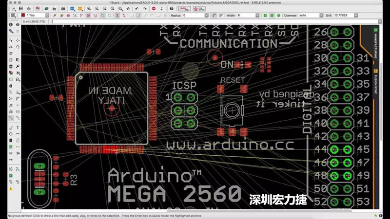 CadSoft EAGLE是一款專業(yè)的印刷電路板(PCB)設計軟件，低成本、便于使用、功能強大。